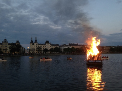 Skt. Hans og regnbue 2013